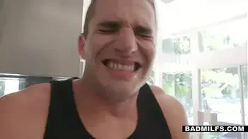 MILF Stepmom Big Tits Becky Bandini StepFamily Threesome With Teen Stepdaughter And Her Stepson