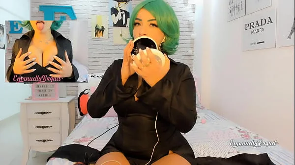 ASMR INTENSE porn ear licking Tatsumaki cosplay teasing and making you cum