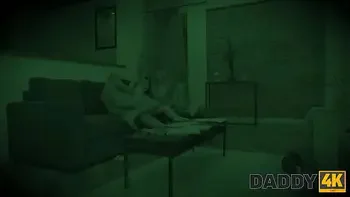 DADDY4K. Stepdaddy Showed the Best Way to Fight Fear in Threesomes