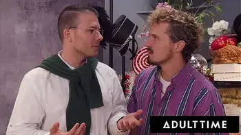 ADULT TIME - INSANE CHRISTMAS ORGY! With Lauren Phillips, Kira Noir, Kenna James, and April Olsen