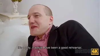 BRIDE4K. Foursome Goes Wrong so Wedding Called Off