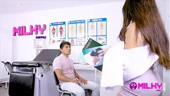 Horny doctor fucks her patient in the hospital