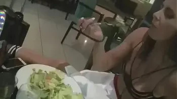 Helena Price Home Movies - Pussy Shave, Eating At Restaurant With Hubby, Public Upskirt Foot Massage!