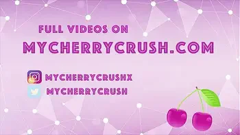 SEXY BOOTY TEASING IN PANTIES AND MASTURBATING WITH TOYS - CHERRYCRUSH