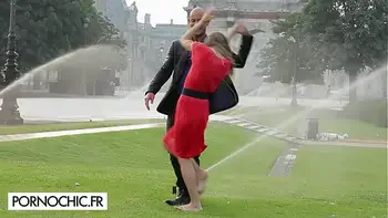 Intense sex in the shower