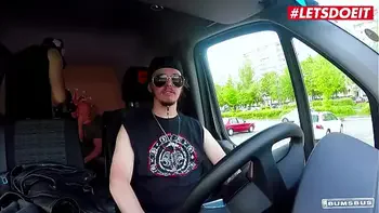 Huge Tits Chick Jolee Love Stretched Out On The Backseat Of A Bus & She Gets Drilled Deep Because She Is A Naughty Bitch - LETSDOEIT