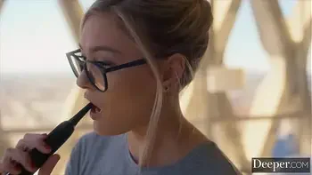 Deeper. Submissive Amber succumbs to her kinky desires