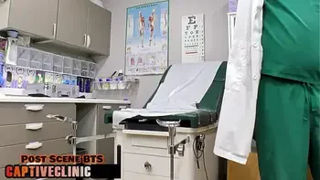 Daisy Bean Tricked By Parents, Become Play Toy To Doctor Tampa & Nurse Aria Nicole At BondageClinicCom