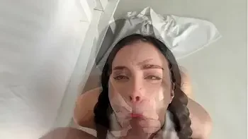 Adorable Realtor Gets Assfucked at Villa and Swallows All Cum After That POV