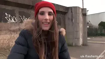 British flasher pissing in public transportation