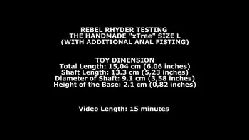 Rebel Rhyder Testing The Handmade Unicorn L (With Additional Anal Fisting) TWT308