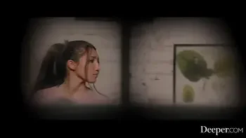 Deeper.Avery watches married neighbor cheat with sexy Anya