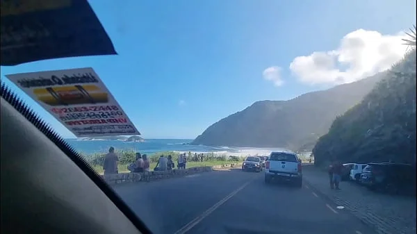 Era para ser só um passeio pós treino na praia de nudismo. Bianca Naldy.