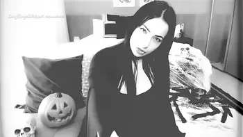 HORROR PORN Virtual sex GFE POV SEX with Morticia Addams cosplay  you fucking Morticia in POV doggystyle riding and cum in her mouth