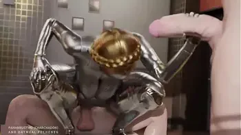 Balerina slut from Atomic Heart doing anal