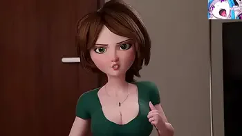 Aunt Cass x Hiro on Big Dick No. 6 Inches. 3D Porn  uncensored.