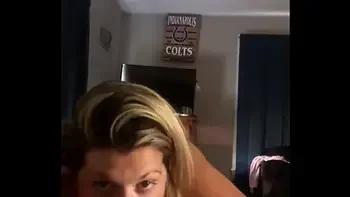 Horny wife with large natural tits rides cock til we both cum at same time - dirty dannybear