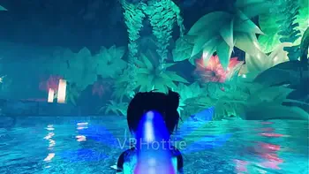 POV Furry Fuck In Hot Spring Lap Dance VRChat ERP