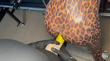 Horny anal strap-on fucking