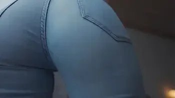 Tease you with me ass in jeans and panties