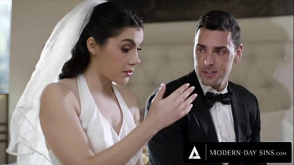 MODERN-DAY SINS - Groomsman ASSFUCKS Italian Bride Valentina Nappi On Wedding Day   REMOTE BUTT PLUG