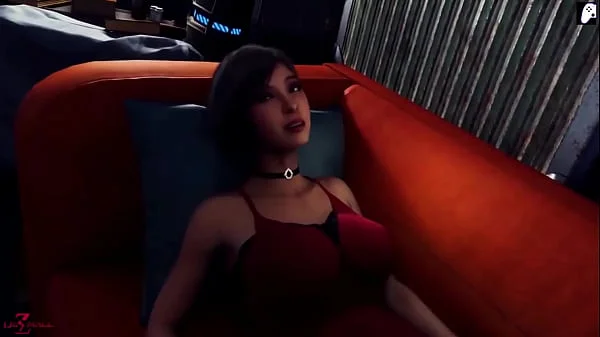 (4K - Dezmall) Resident evil woman Ada Wong fucks lucky penis and enjoys getting creampie | 3D Hentai