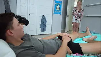 Frustrated College StepBrat Gets Some Relief wt StepMilf's Pussy - Sydney Paige - MyPervyFamily