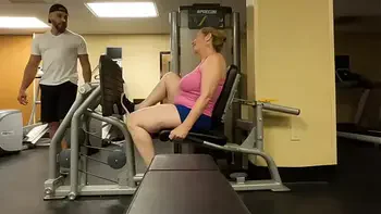 Sexy Thick Big Booty Milf Danni Jones Gets Fully Stretched By Her Bull Gym Trainer