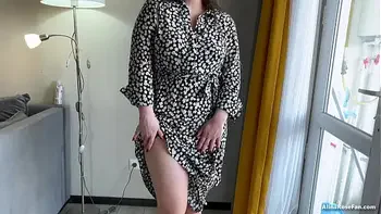 Fucks and Worships a Sexy Ass in Seamless Pantyhose