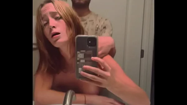 Sexy 18yo blonde has intense sex while filming herself for cheating ex