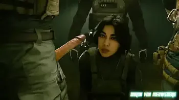 Call of Duty MW2 - Valeria gets interrogated