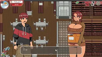 Spooky Milk Life [ Taboo hentai game PornPlay ] Ep.19 nerdy girl public handjob in the library