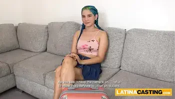 Innocent 18yo Latina Gamer Girl Rough Painal Casting Ass To Mouth