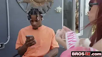 Petite Brunette Tutor Taking Monster Black Cock All The Way Up