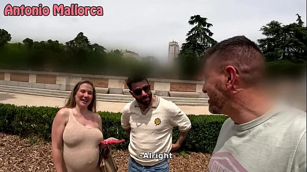 Hot Spanish PREGNANT MOM With Big Tits Gets Picked Up in Public