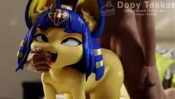 Ankha dando para o negão
