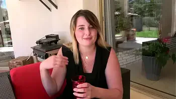 Davina and Candie's first FFM trio, anal for lesbians