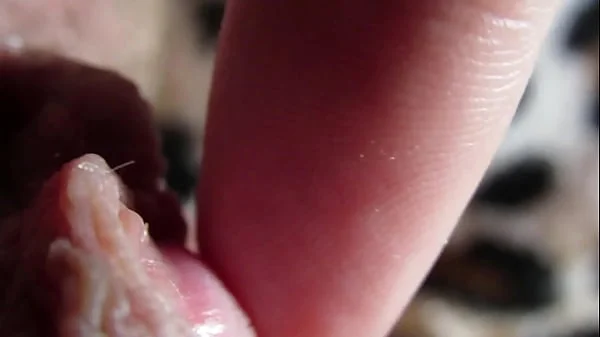 Extreme Closeup On My Huge Pulsating Clit Head