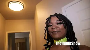 black on black couple slim thick with a booty Taki tsunami and cameron congo nut fucking