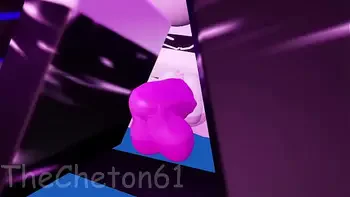Roblox Strip Club Experience, a slut dances in the Strip Club and gets fucked by a huge cock