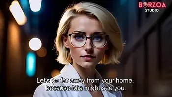 Mia - 4 - First time ever blowjob Virgin teen innocent girl suck big Step-Papas dick