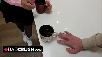 During A Thanksgiving Charades Game, StepDaughter Kissed Her Loving Stepdad, Which Gave Him A Boner