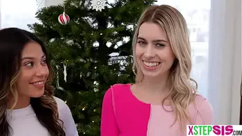 Santas helpers are stepsister Jill Kassidy and her latina BFF Xxlayna Marie