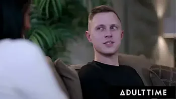 ADULT TIME - Naughty MILF Stepmom Reagan Foxx Gives Her Horny Stepson Jerk Off Instructions!