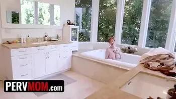 Step-Mom's Gigantic Tits Keep Falling Out - PervMom