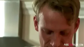 Slut next door saves guy with dick in washing machine