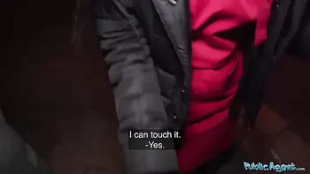 Public Agent Sexy Asian with fantasitc tits and ass seduced by his Rizz