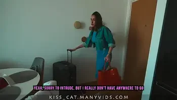 DAY 26 - Step mom come to Step son after fight with husband for ONS and fucked in share bed