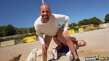 BANGBROS - Naughty Angie Lynx In Nasty Action Takes Things To Another Level With Potro De Bilbao For Every One To Watch