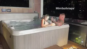 Bts Fucking with filoufitt in a penthouse in Medellin giving a show for the neighbors